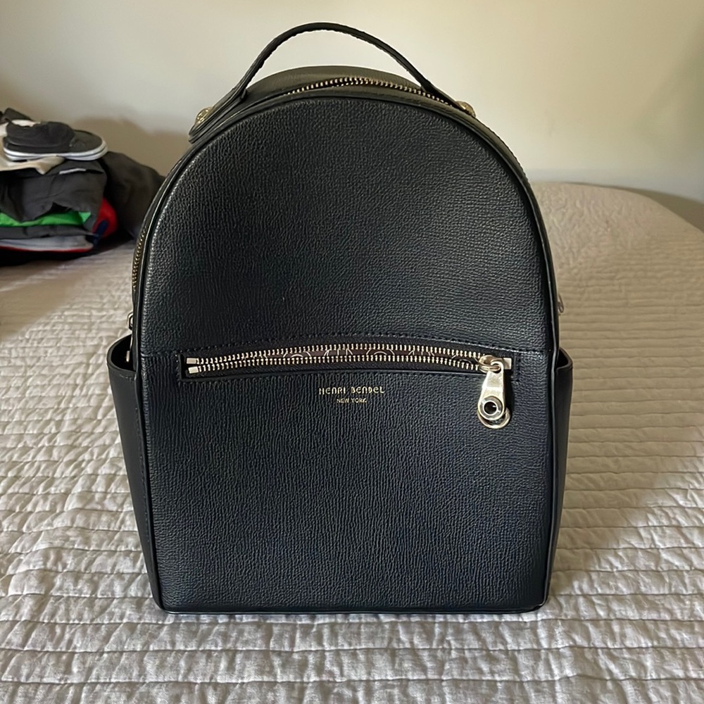 Henri Bendel Backpack. Color: Black. Used: 1-3 times at most. Perfect condition